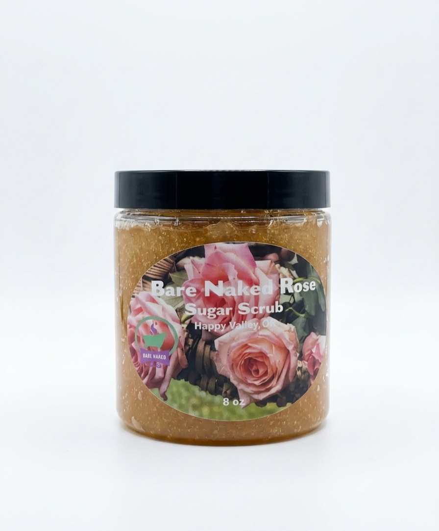 Naked Rose Sugar Scrub